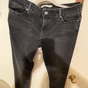 Blackl Levi’s black-label jeans